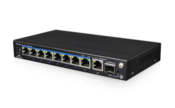 8 Ports Full Gigabit PoE Ethernet Switch