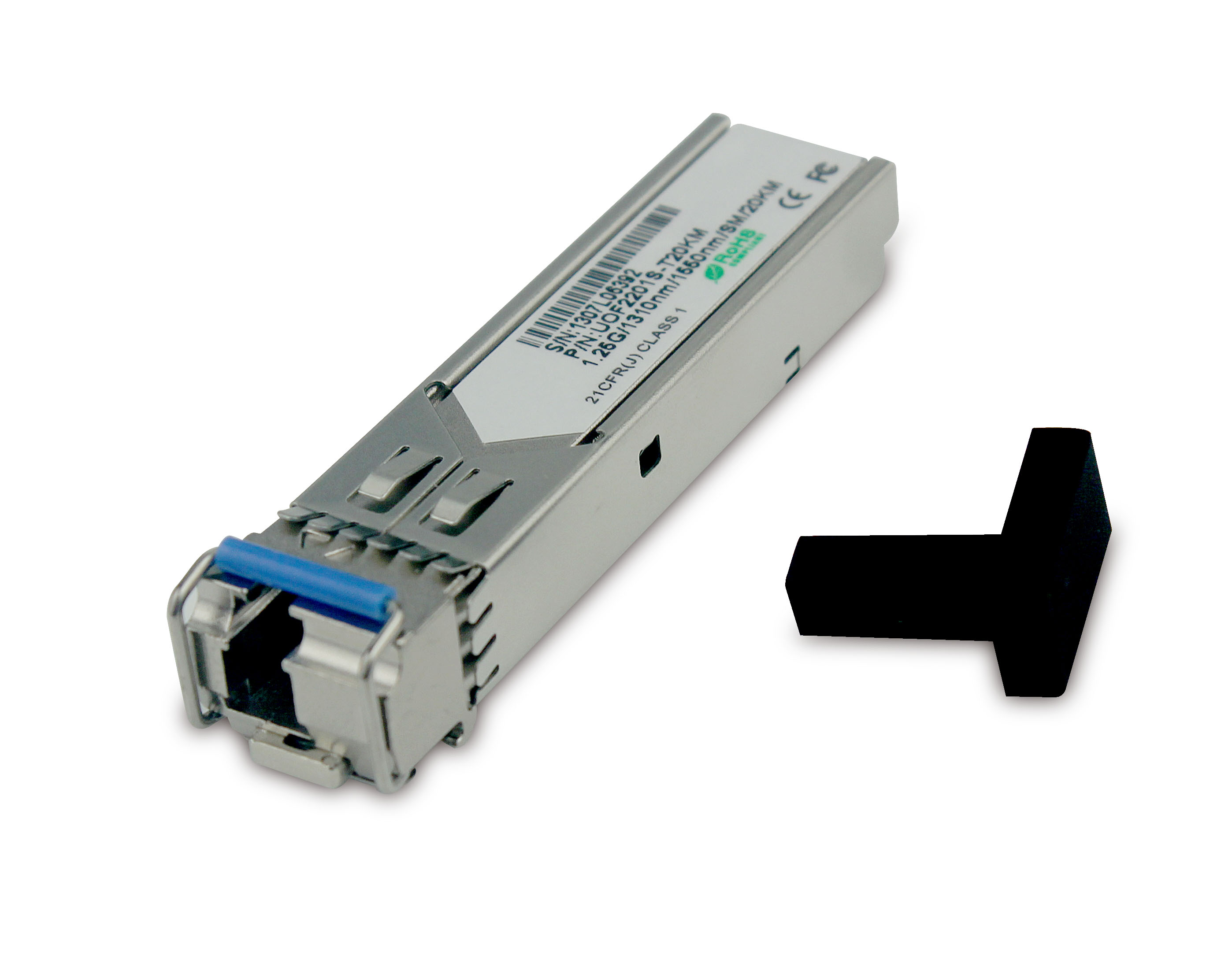 SFP Optical Module 1.25G Single Optical Fiber 20km