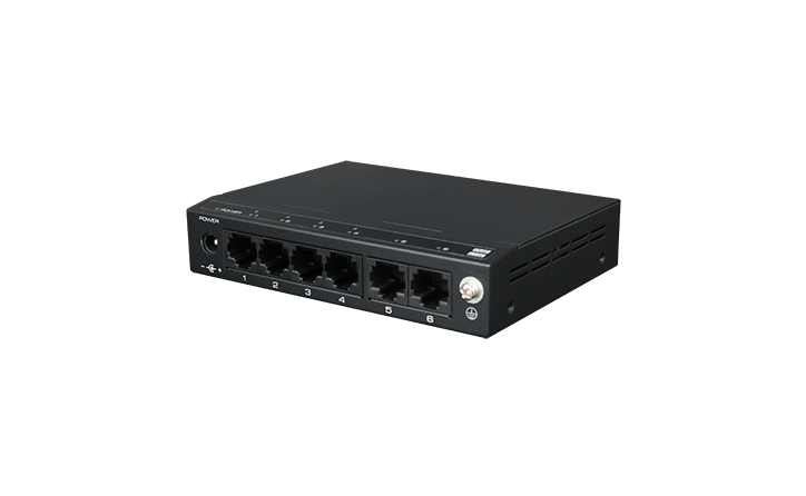 6 Ports 10/100Mbps Unmanaged PoE Switch