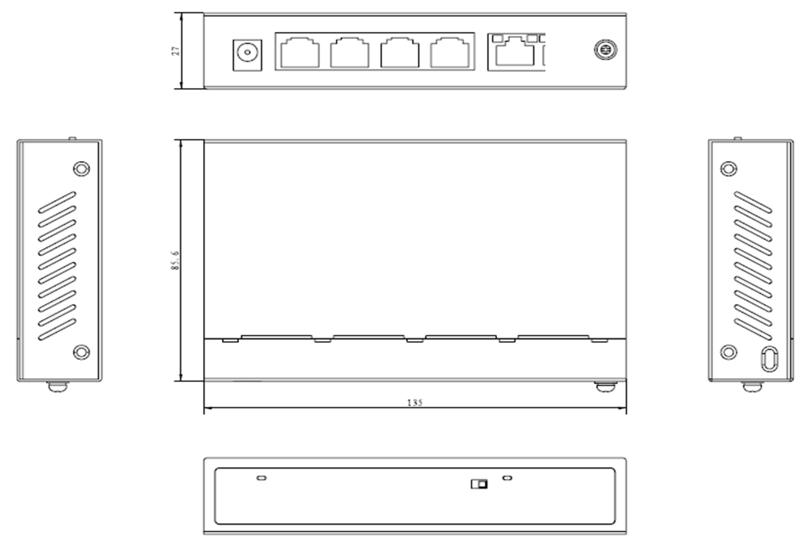 utepo, poe switch