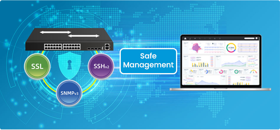 UTEPO Managed Switch